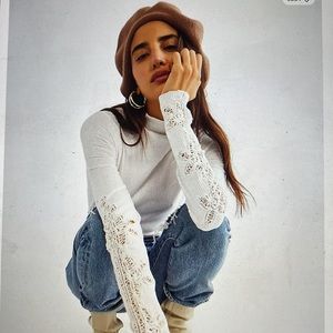 White Freepeople Ready To Go Cuff